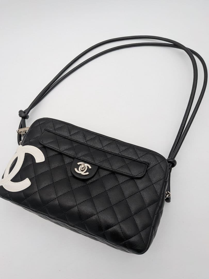 CHANEL シャネル カンボンラインココマーク ショルダーバッグギャランティ②