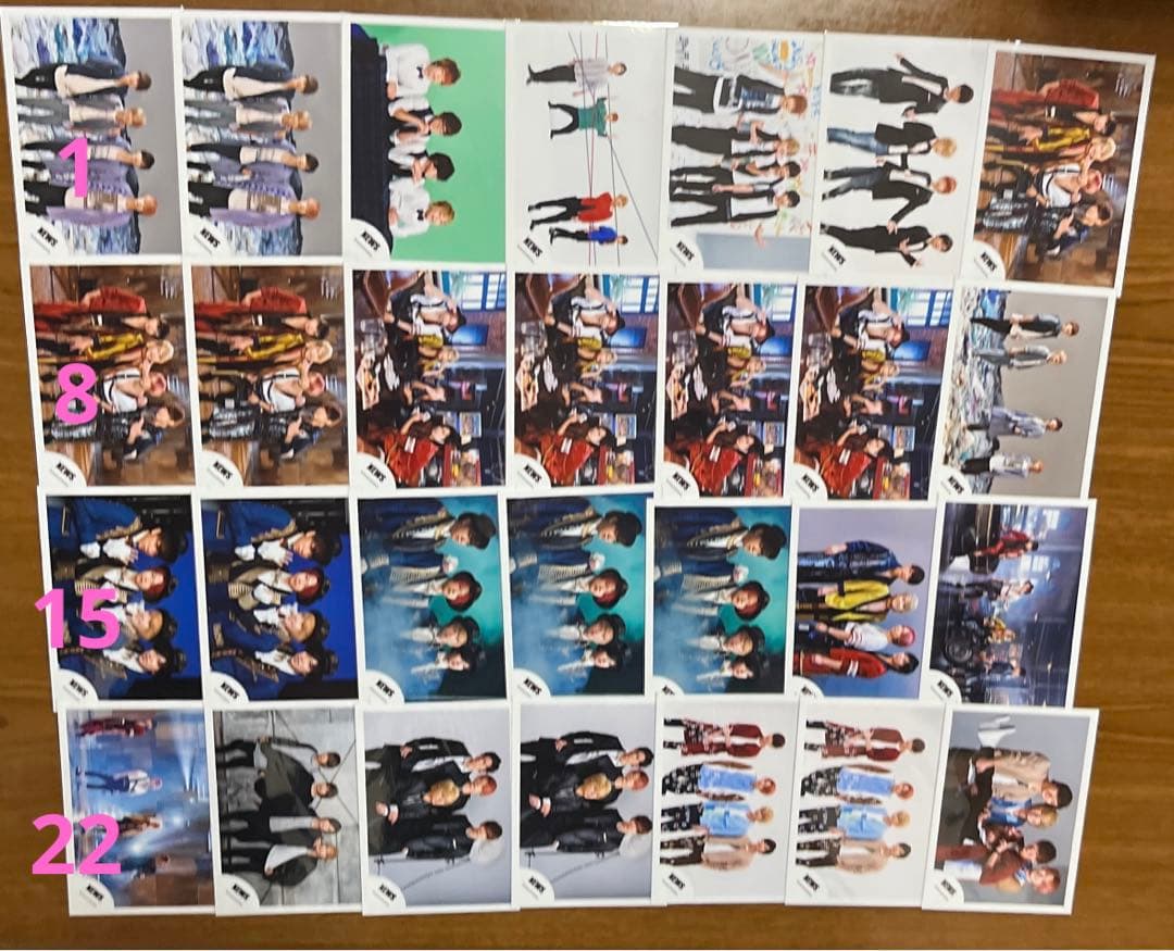 バラ売り可❗️ NEWS 公式写真 集合 まとめ売り