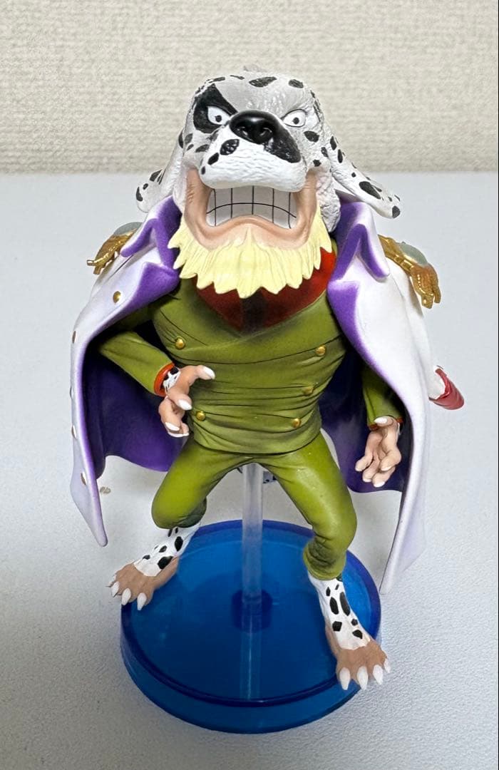 ニクスワンピース　フィギュア　ダルメシアン　海軍　中将　ワーコレ　海外　ガ フィギュア ワンピース ワーコレ海軍1 ダルメシアン｜トレファクONLINE