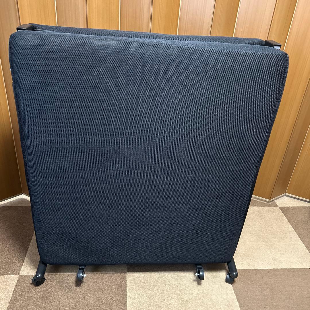 折りたたみベッド シングル アイリスオーヤマ キャスター付きベッド 動く