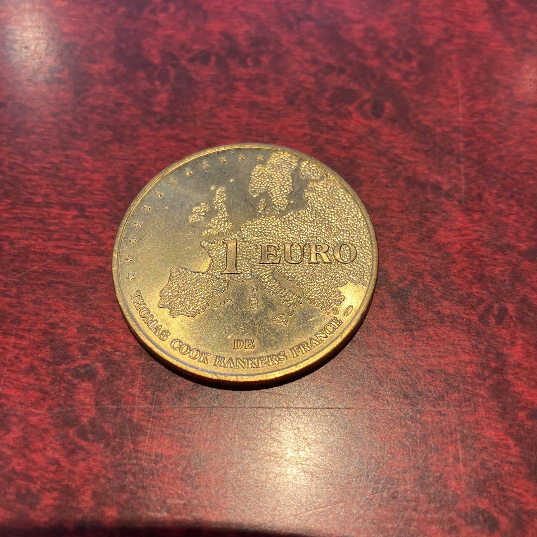 1998 EURO統合記念硬貨　　フランス　トーマスクック