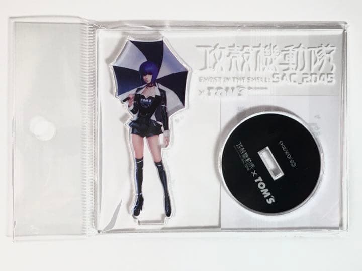 攻殻機動隊 SAC_2045xTOM’S 　草薙素子　フェイスタオル&アクスタ