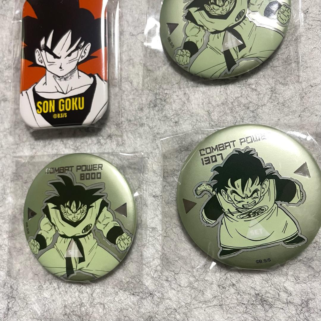 DRAGON BALL 戦闘力缶バッジ 孫悟空 - メルカリ