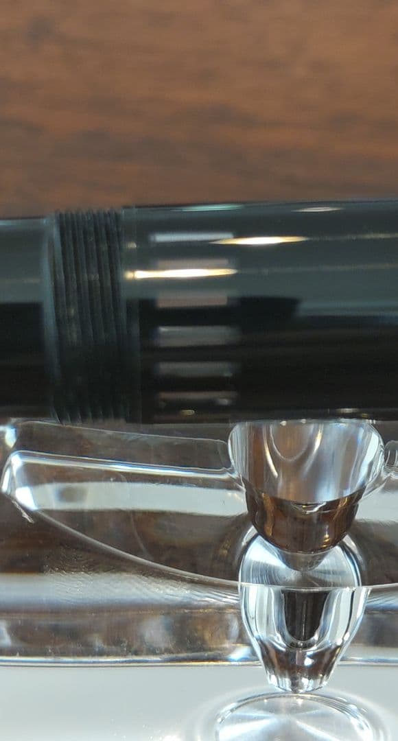 モンブラン149 Fニブ 細字 18K ミステリーブラック 新品インク付属