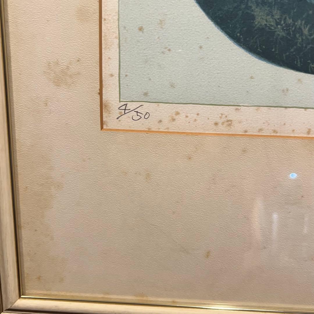 杉山有 リトグラフ 菊 4/50 Sugiyamayu - メルカリ