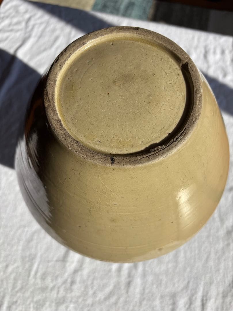 伊万里　灰釉大徳利　花瓶　アンティーク置物