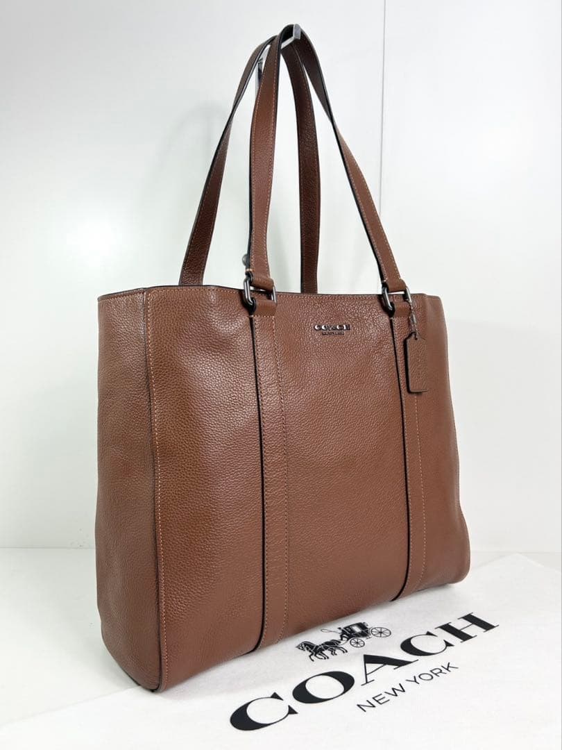 ✅【極美品】定価10万　メンテ済み　コーチ　トートバッグ　COACH ビジネス