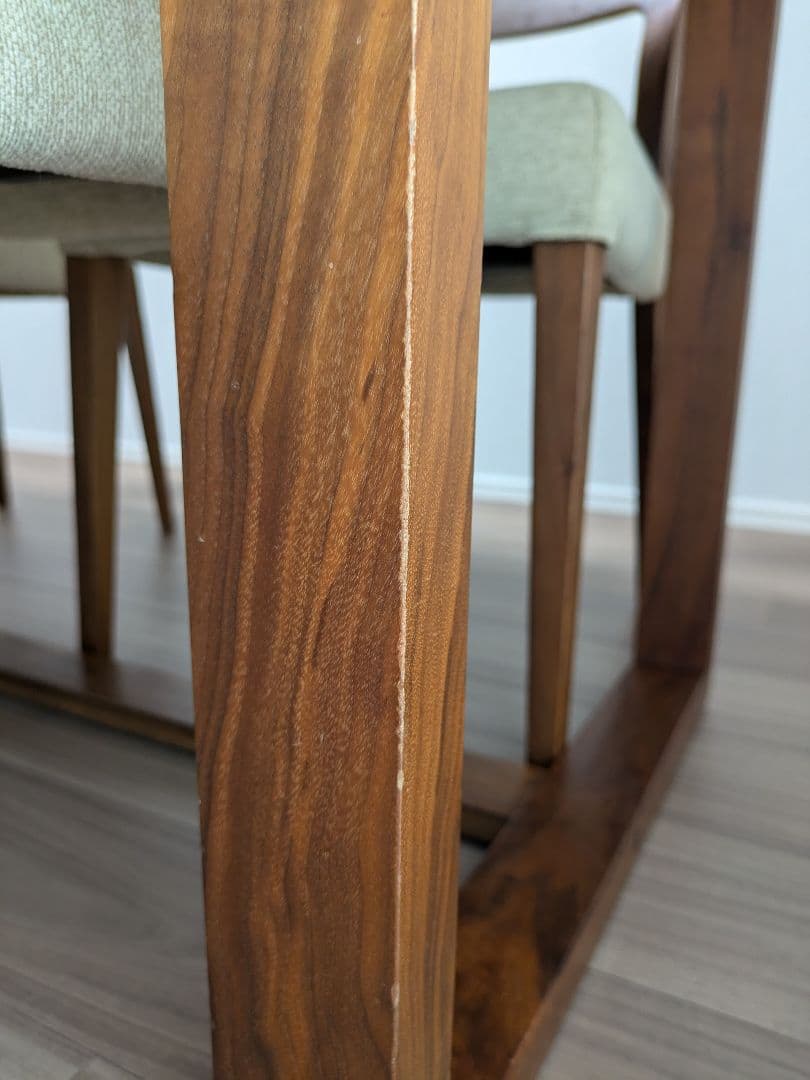 bossa-nori【ACTUS】木製ダイニングテーブルウォルナット 4脚