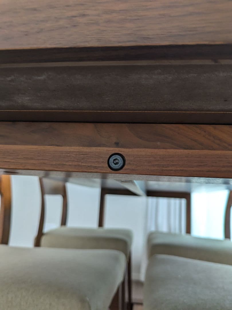 bossa-nori【ACTUS】木製ダイニングテーブルウォルナット 4脚