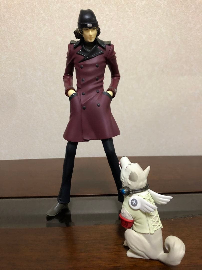 未開封】HAPPYくじ B賞 ペルソナ3 フィギュア 荒垣真次郎 コロマル