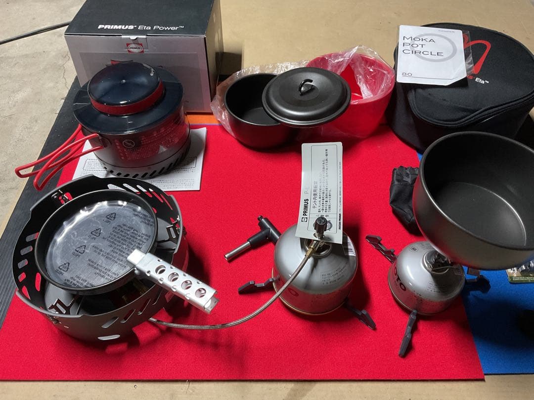 希少品PRIMUS Eta Power EF新品+新品ツンドラ3ミニブラック他