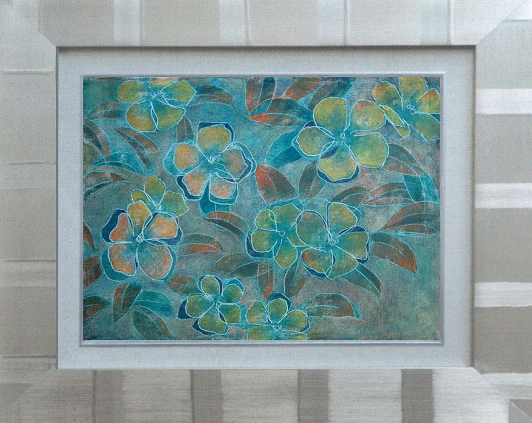 油絵 菅家令子 絵 絵画 インテリア F4-091716 花