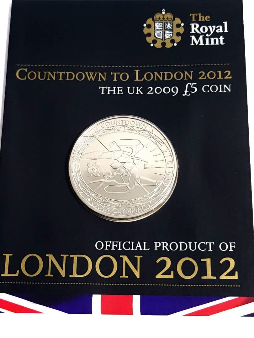 2009年～2012年 ロンドンオリンピックカウントダウン記念　イギリス5ポンド