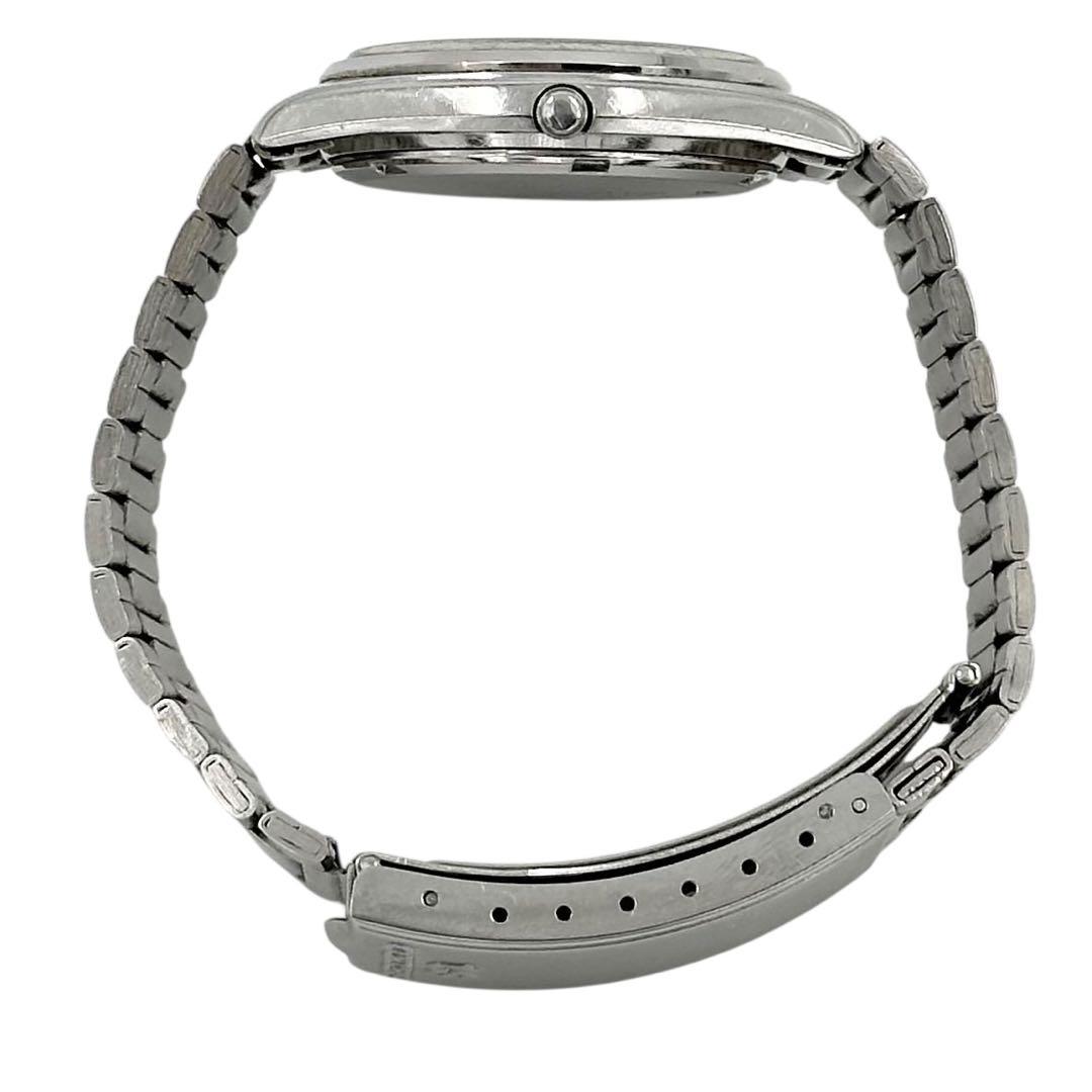 セイコー　腕時計　クオーツ　デイデイト　8223-7180 シルバー　メンズ