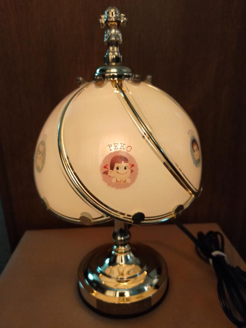 不二家　ペコ電気スタンド　タッチセンサーライト