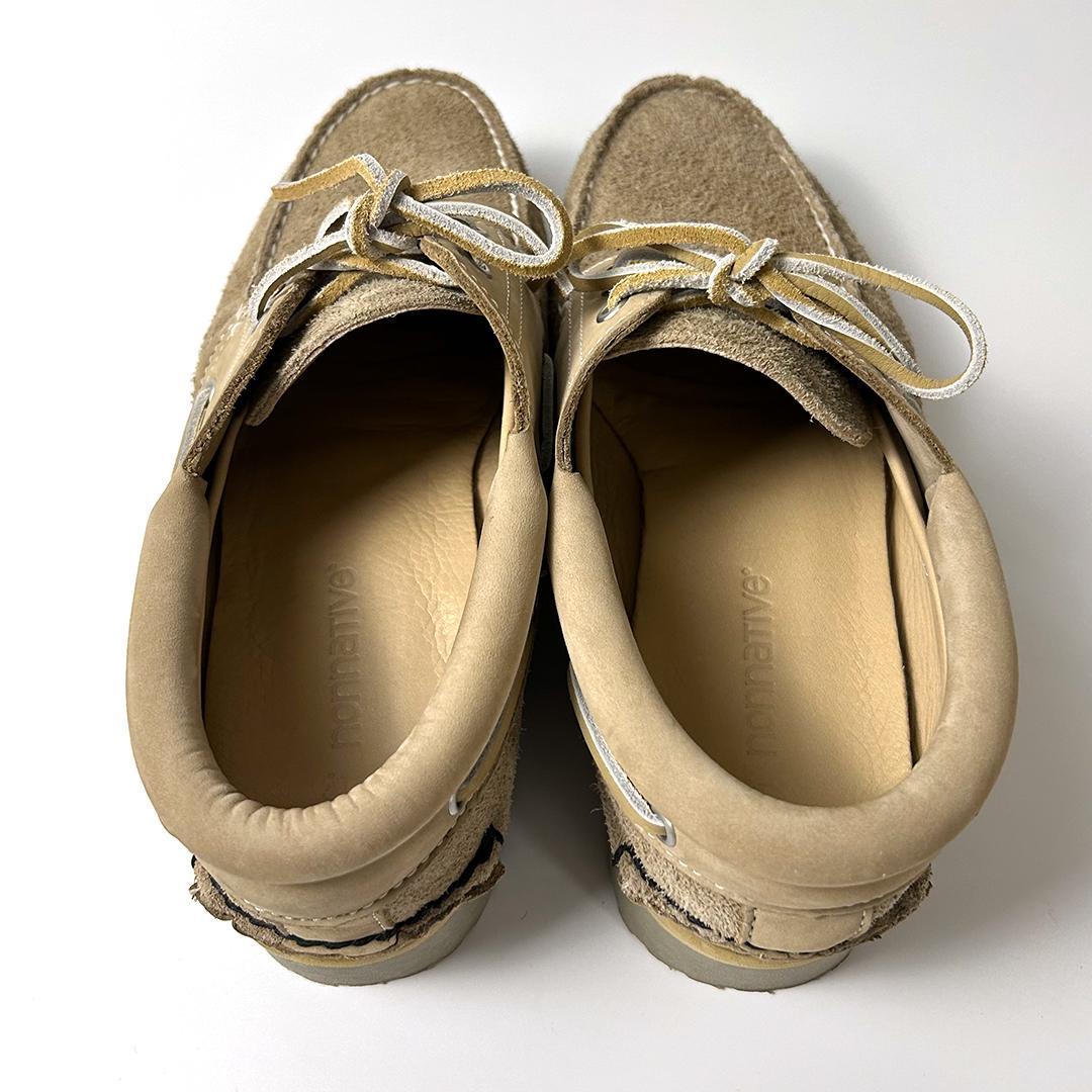 Timberland nonnative 3eye 28cm ベージュ ヌバック