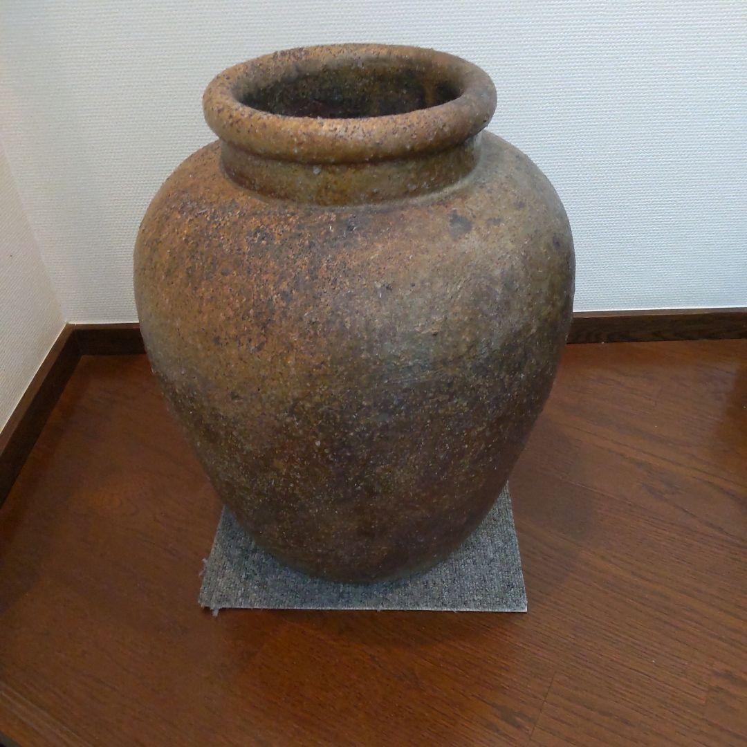 中　壺　備前焼　29