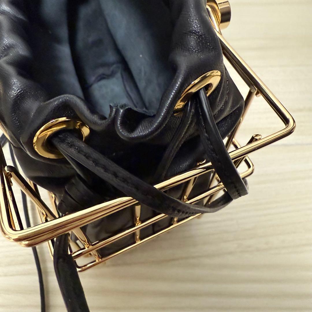 【極美品✨】ZANCHETTI ザンチェッティ マーケットレザーバック