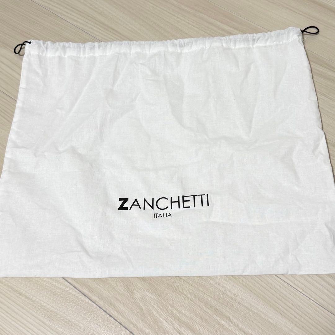 【極美品✨】ZANCHETTI ザンチェッティ マーケットレザーバック