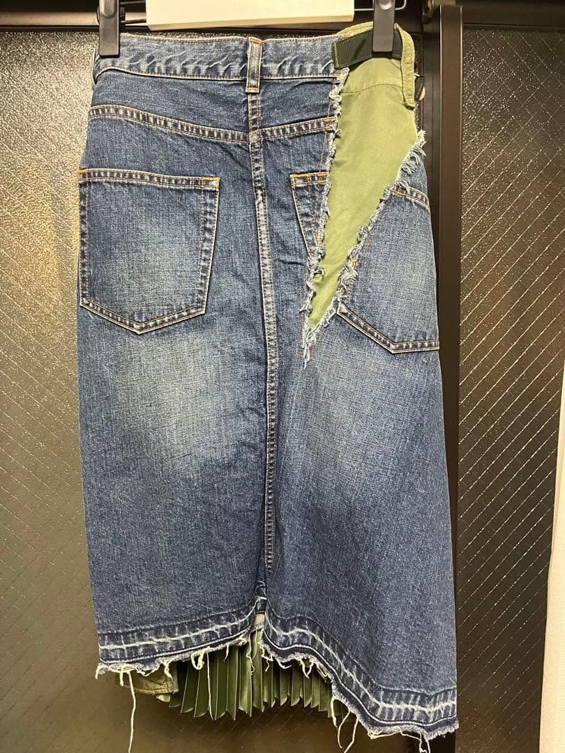 【定価79920円】sacai デニムドッキングスカート