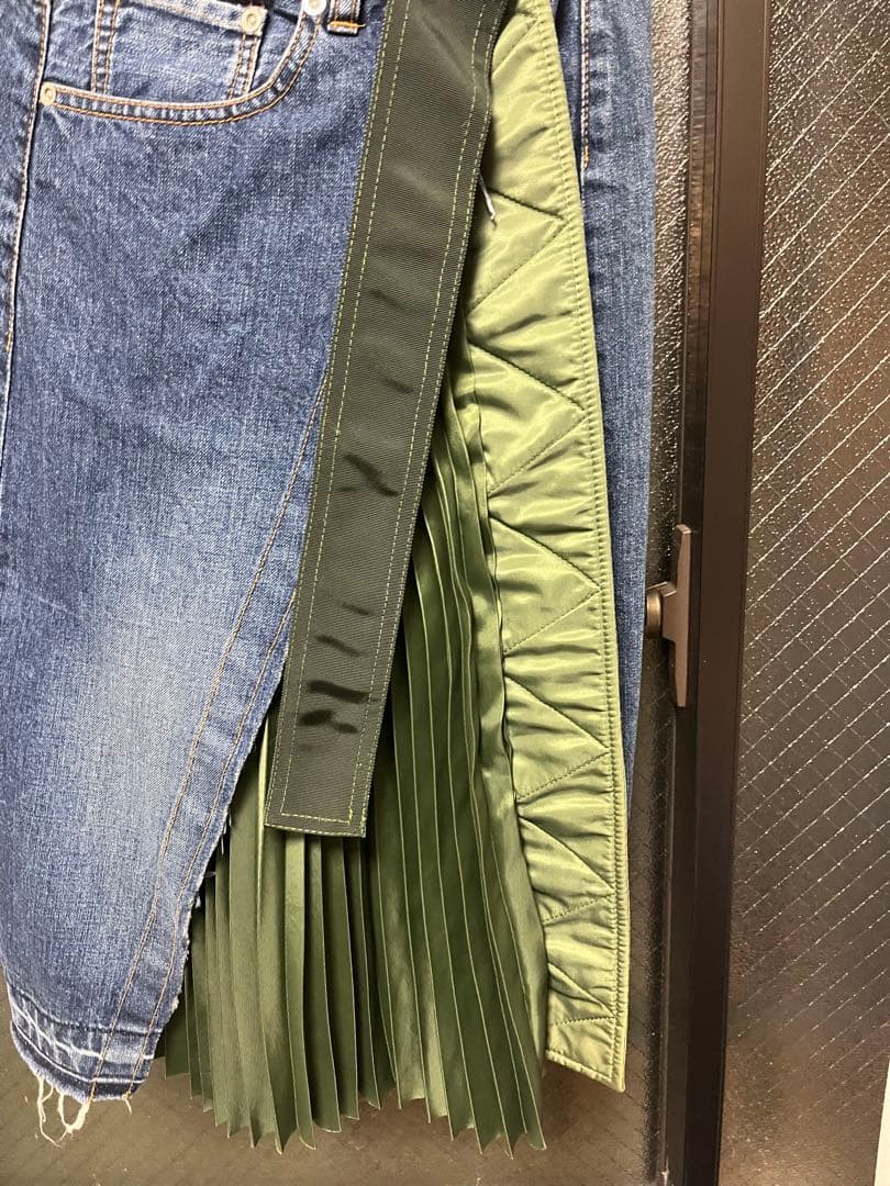 【定価79920円】sacai デニムドッキングスカート