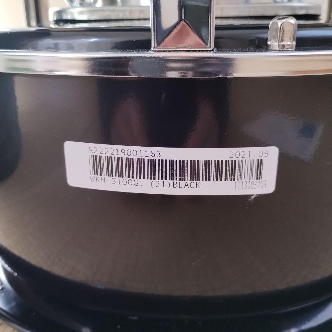 PASECO 石油ストーブ 灯油 WKH-3100G 黒