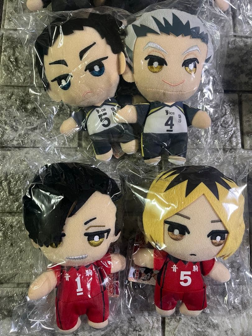 ハイキュー‼︎ ともぬい コンプ セット 18種 烏野 稲荷崎 青葉城西 梟谷