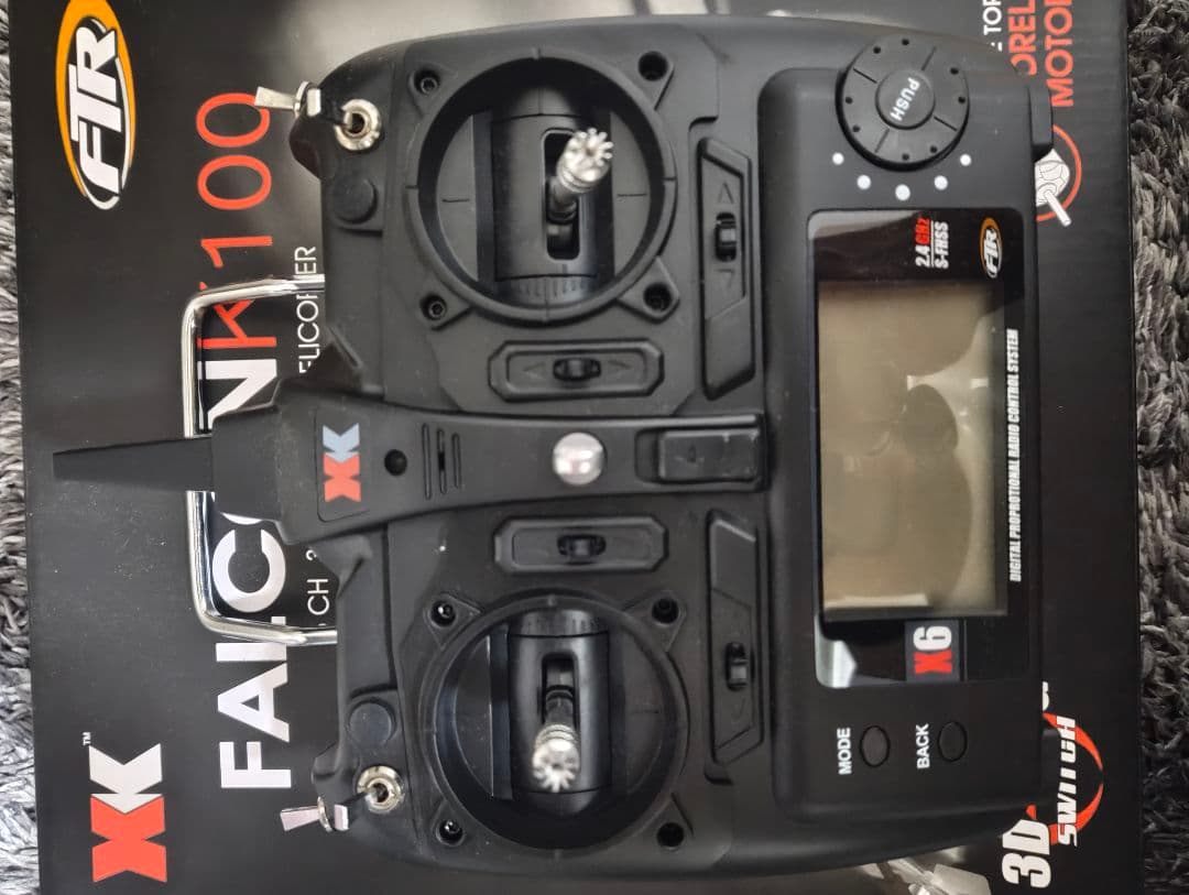 プロポ付 XK FALCON K100 K110 6CH ヘリコプター2台