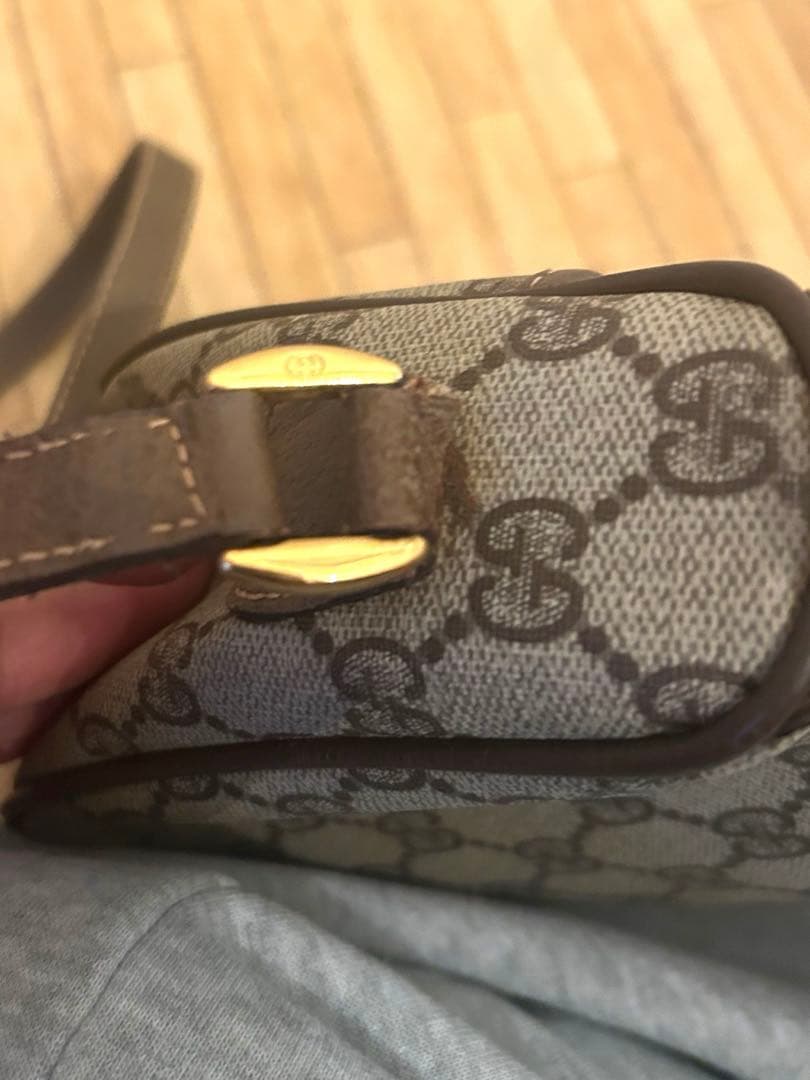 さおー　ショルダーバッグ ベージュ/ブラウン