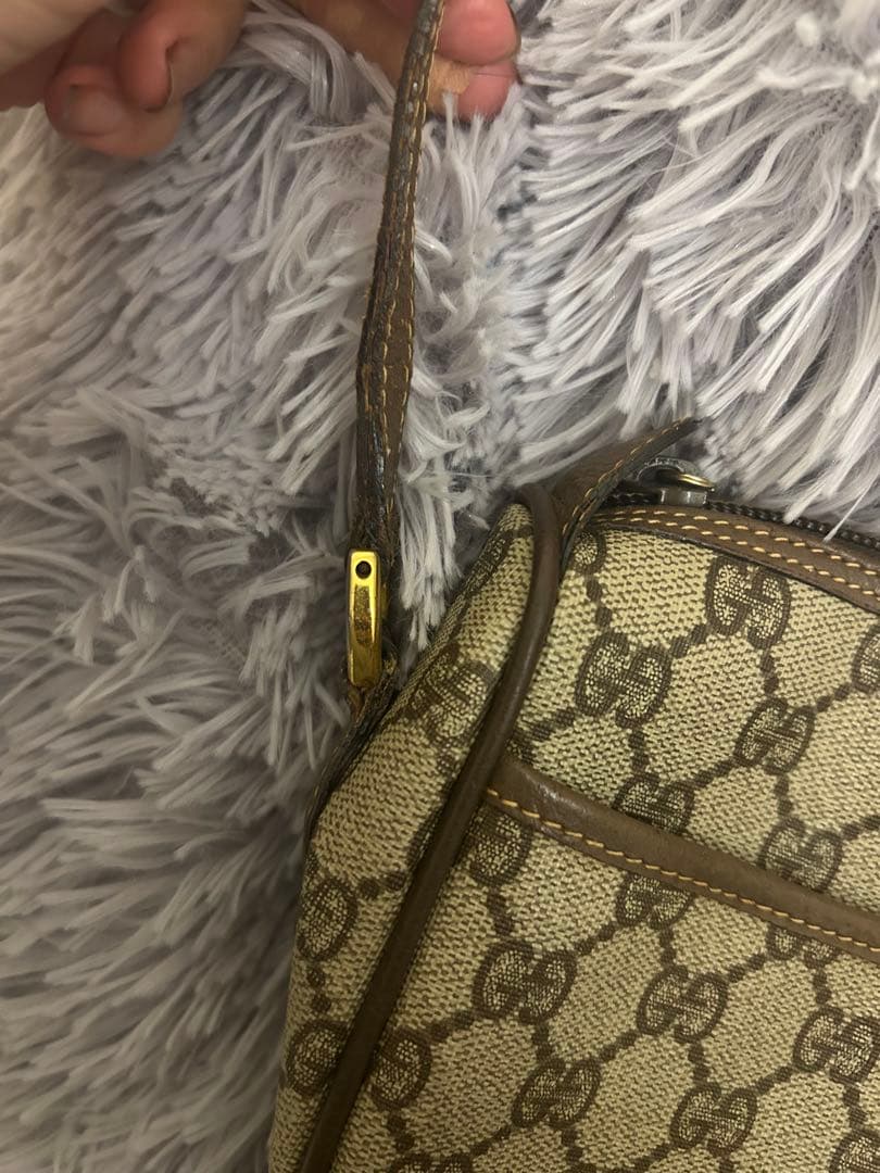 さおー　ショルダーバッグ ベージュ/ブラウン