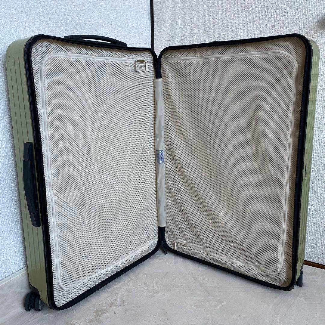 T*ん様 廃盤 リモワ サルサエアー 容量 91L 4輪 TSAロック ライムグ