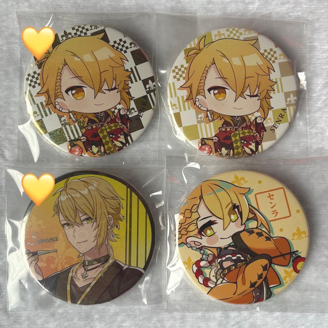 浦島坂田船 センラ 花魁 缶バッチ 春ツ ホロ ノーマル