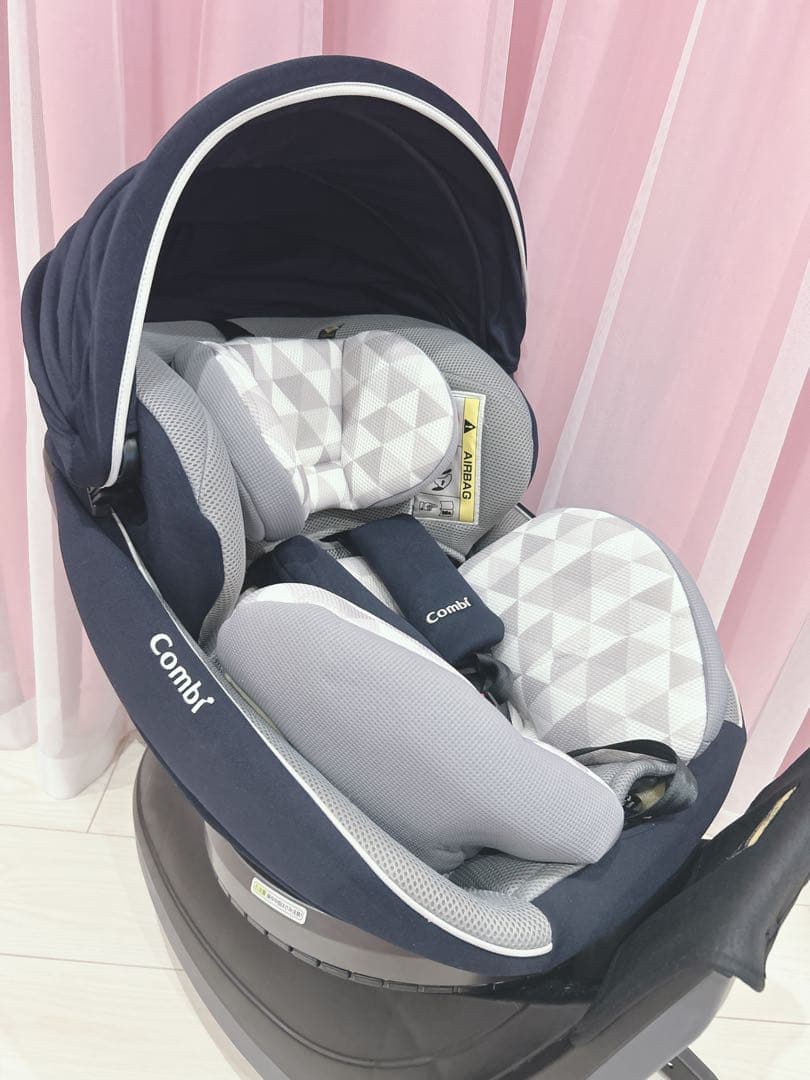 極美品✨️CombiクルムーヴスマートISOFIX エッグショックJN-570
