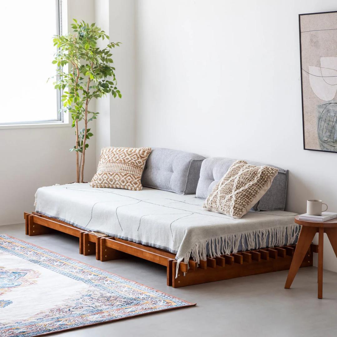 新品未開封・未使用【KANADEMONO】Kota Sunoko ベッドフレーム