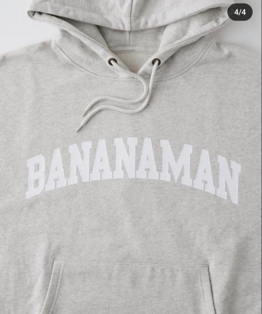 新品未使用★バナナマンPOPUP STORE bananaman パーカー