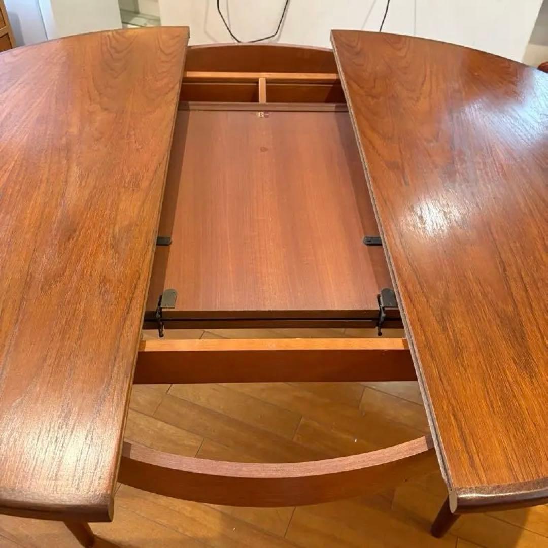 G-PLAN フレスコ ラウンドエクステンションテーブル 椅子別