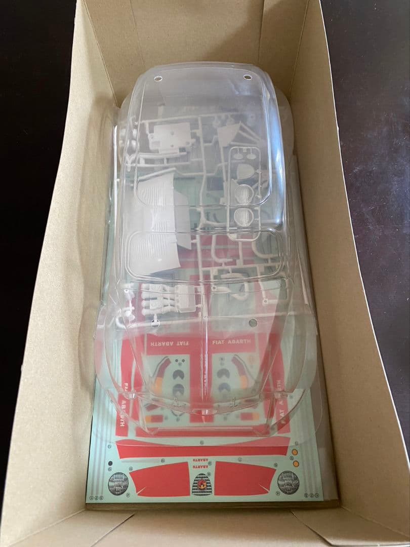 タミヤ Mシャーシ ボディ アバルト1000TCR セット