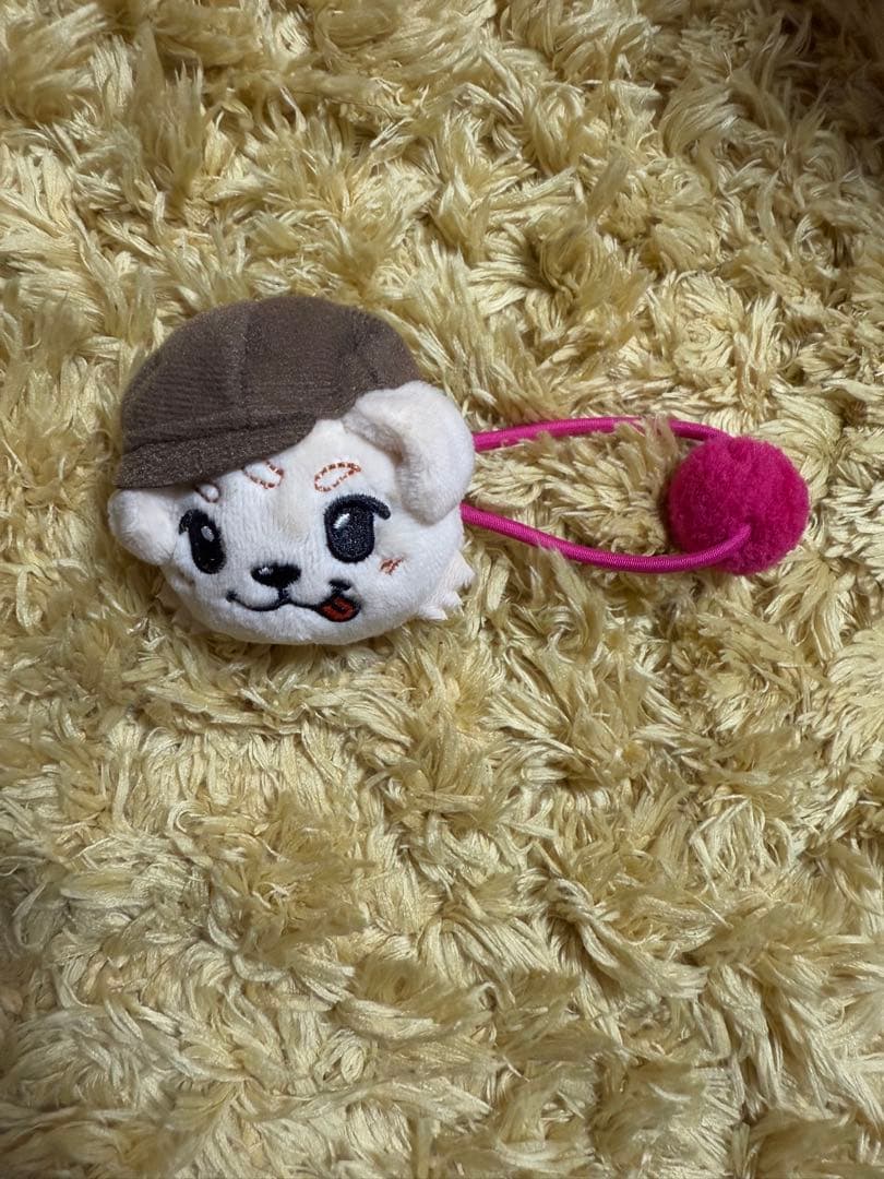 岩田剛典 ポンポンキャラクターヘアゴム - メルカリ