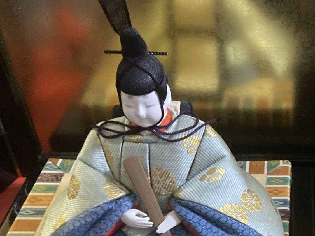 希少　真多呂作　雛人形　非売品　コンパクト