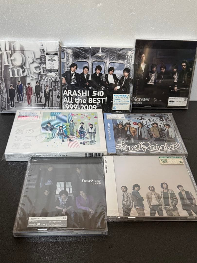 嵐 まとめ売り 新品ARASHI CDセット 5×10 ALL the BEST - メルカリ