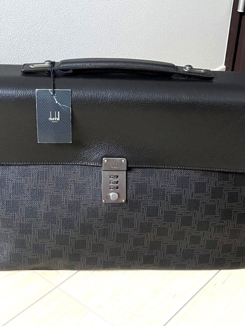 ⭐️新品タグ⭐ダンヒルブラウンクラッチバッグ&セカンドバッグ ダイヤル式ロック付き