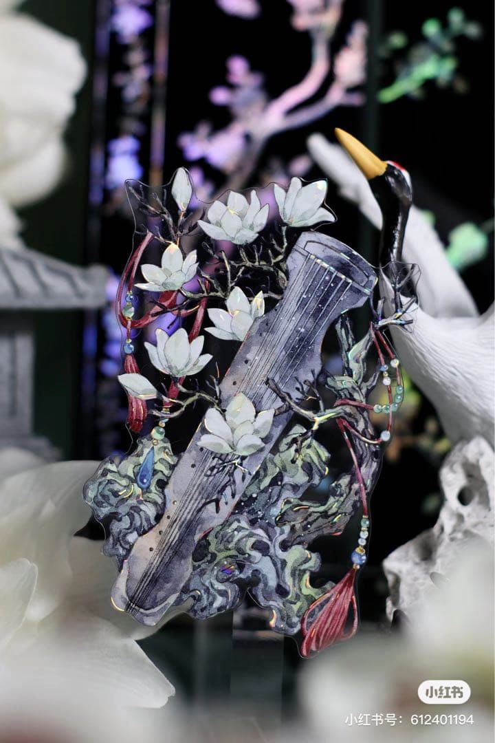 6856】海外マステ巻売り貝殻光マスキングテープ