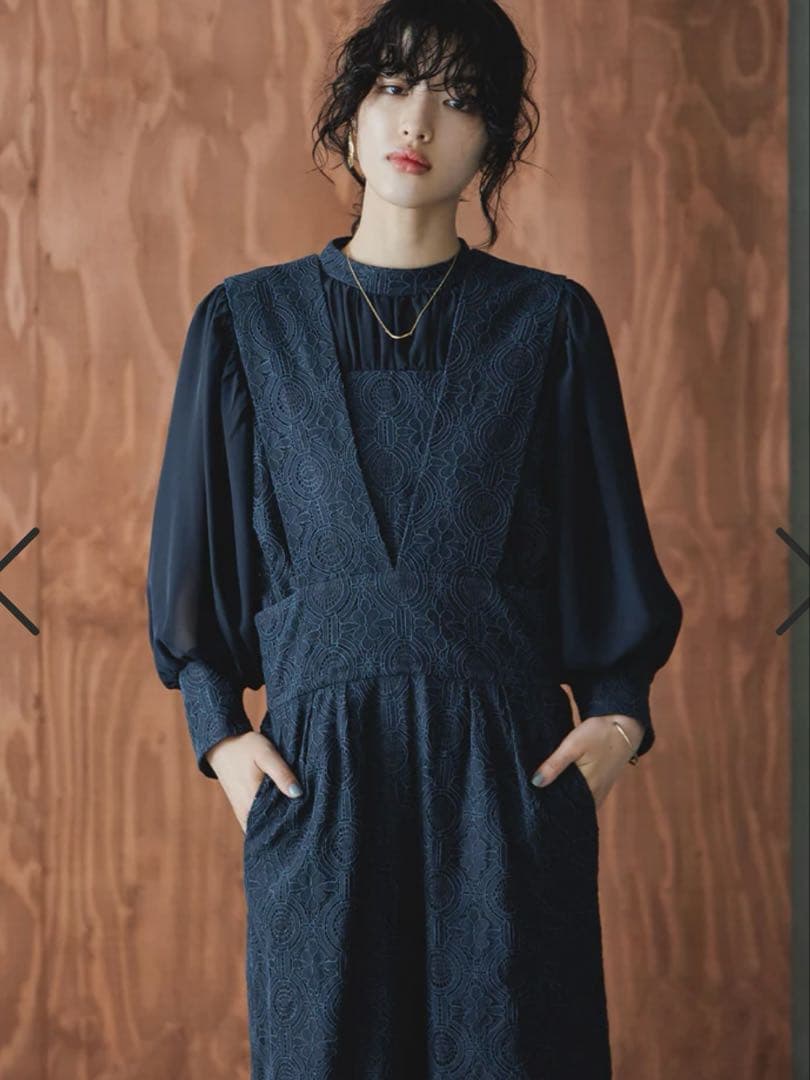 【限定値下げ】niana パンツドレス M アーミーカーキ