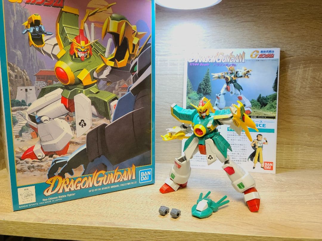 1/144 Gガンダム プラモデルセット (旧キット+Gフレーム3体)