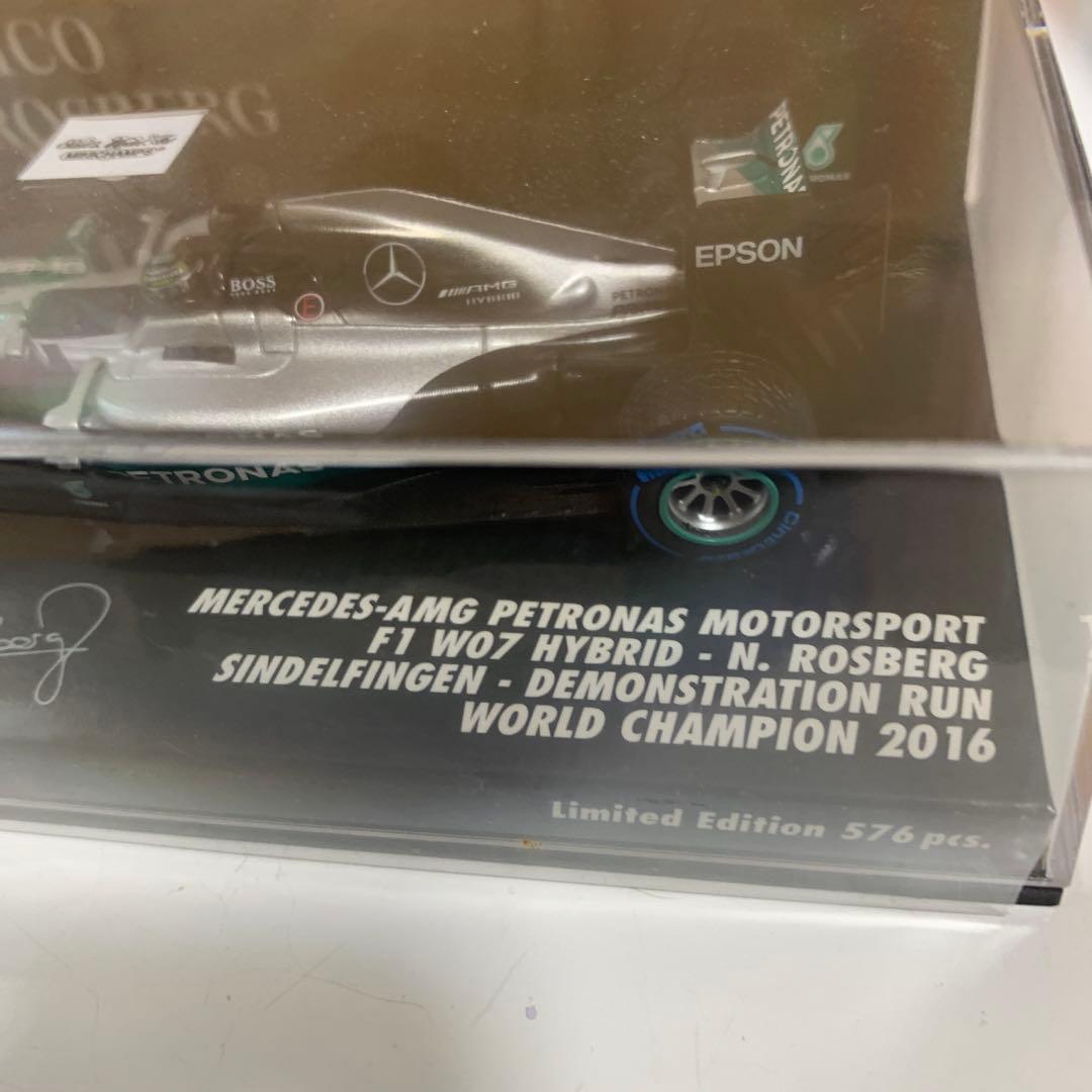 F1 2016 ニコ・ロズベルグ ミニカー