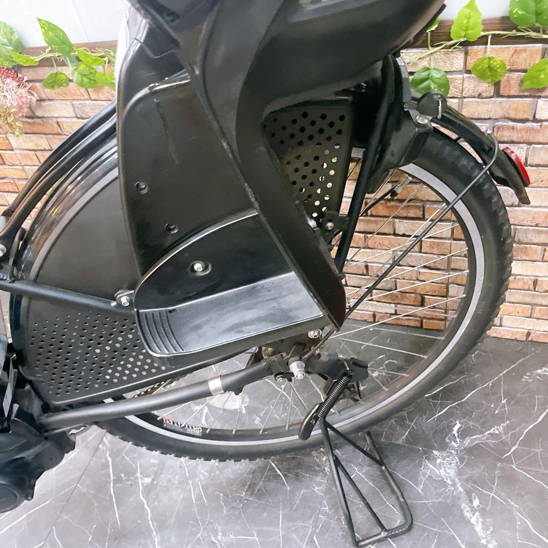 【58】電動自転車 ブリヂストンHYDEE ブラック 3人乗り対応