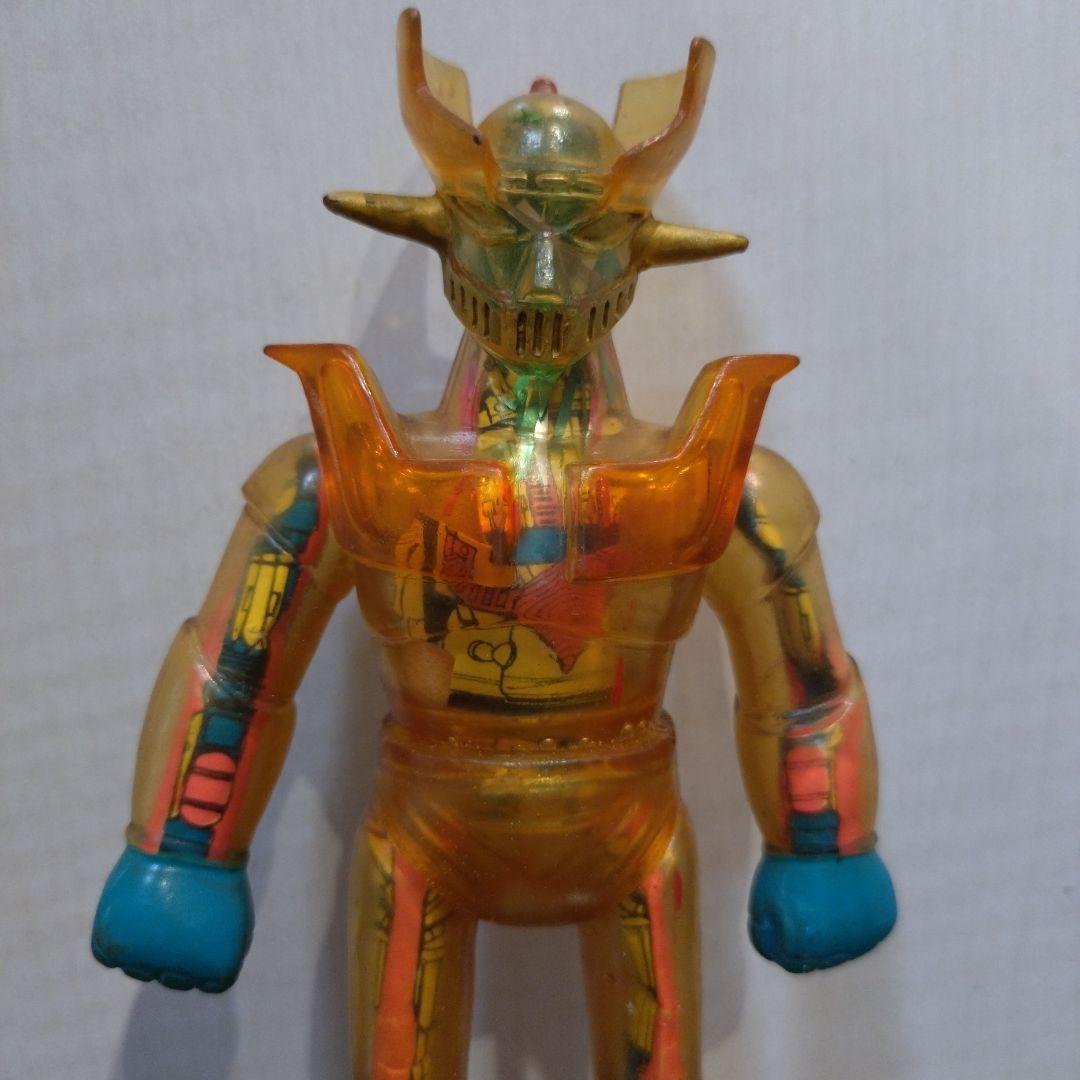 当時物】マジンガーZ ソフビ クリア ポピー