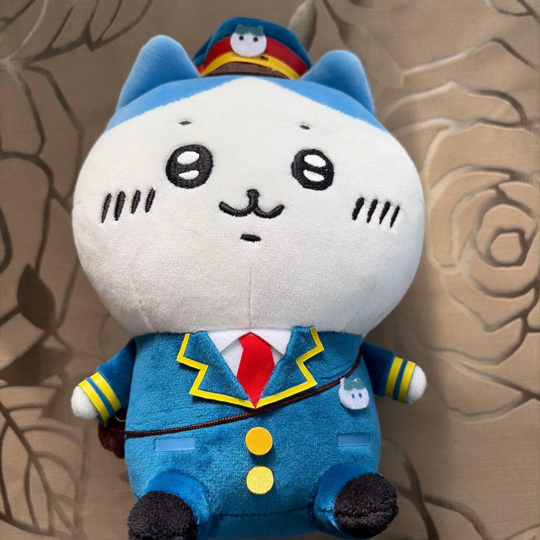 ちいかわ 駅員さんなぬいぐるみS ハチワレ レア - メルカリ