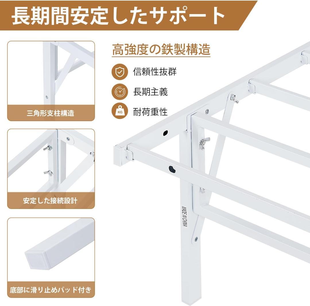 シンプルなベッドフレーム✨ベッド下収納✨シングル✨