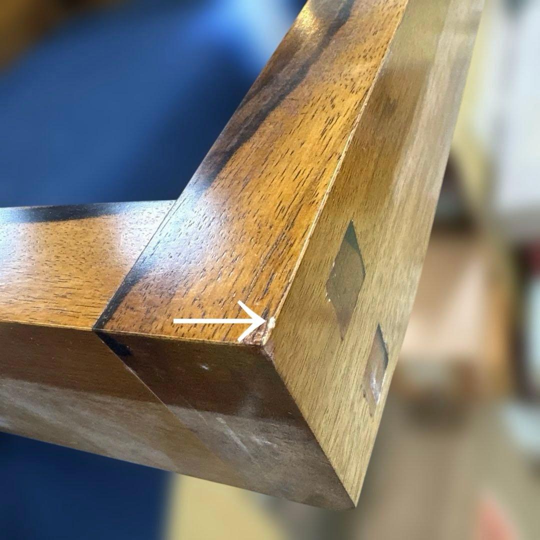 中古品】黒柿炉縁（紙箱）USED〈税込・送料込〉 中古品】黒柿炉縁